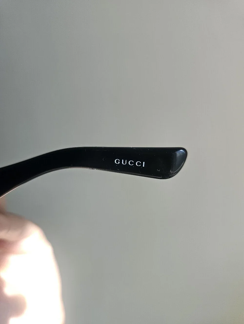 Gucci Women's Vintage Y2k Oversized Rimless Gradient Gray Shield Sunglasses - Picture 4 of 6